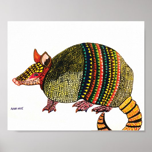 Armadillo Poster (Voorkant)