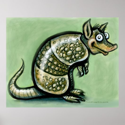 Armadillo Poster (Voorkant)
