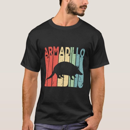 Armadillo Retro Hoodie T-shirt (Voorkant)