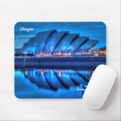 Armadillo SEC, tapis de souris Glasgow (Avec souris)