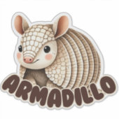 ARMADILLO - STICKER DE NURSERY (Devant)