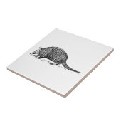 Armadillo Tegeltje (Zijkant)