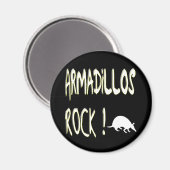 Armadillos Rock ! Magnet (Recto/Verso)