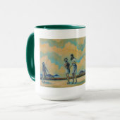 Armageddon Rope, einde dagen koffie Mok (Voorkant links)