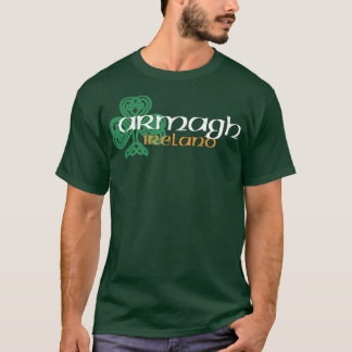 ARMAGH Irish American Celtic Shamrock T-shirt