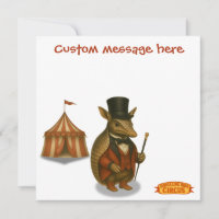 Armand, armadillo-circusdirecteur