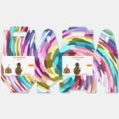 Armand, armadillo circusdirecteur bedankdoosjes (Ongevouwen)