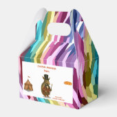 Armand, armadillo ringmaster bedankdoosjes (Achterkant)