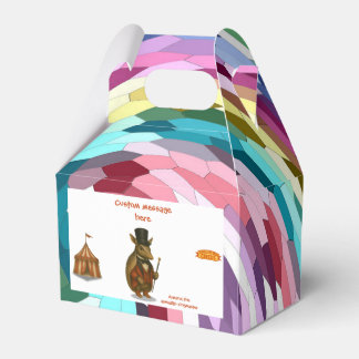 Armand, armadillo ringmaster bedankdoosjes