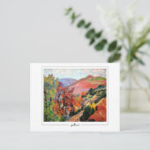 Armand Guillaumin #17 - Carte postale d'art (Debout devant)