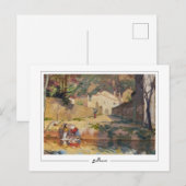 Armand Guillaumin #202 - Carte postale d'art fin (Devant / Derrière)