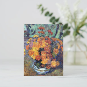 Armand Guillaumin - Vaas met chrysanten Briefkaart