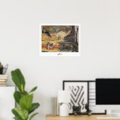 Armand Guillaumin Zedign Affiche d'art #202 (Bureau à domicile)