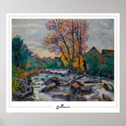 Armand Guillaumin Zedign Poster d'art #10 (Devant)