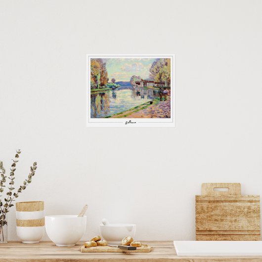 Armand Guillaumin Zedign Poster d'art #188 (Cuisine)