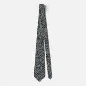 Armani Black Diamond Foulard Stropdas (Voorkant)