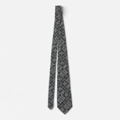 Armani Black Diamond Foulard Stropdas (Achterkant)
