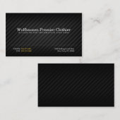 Armani Suit Cartes de visite (Devant / Derrière)