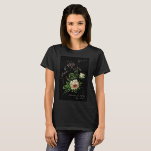 Armant's Parfums Zwart Rozen T-shirt