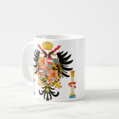 Armas de Carlos I De España Koffiemok (Voorkant links)