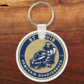 ARMCHAIR QB - Rams Sleutelhanger (Voorkant)