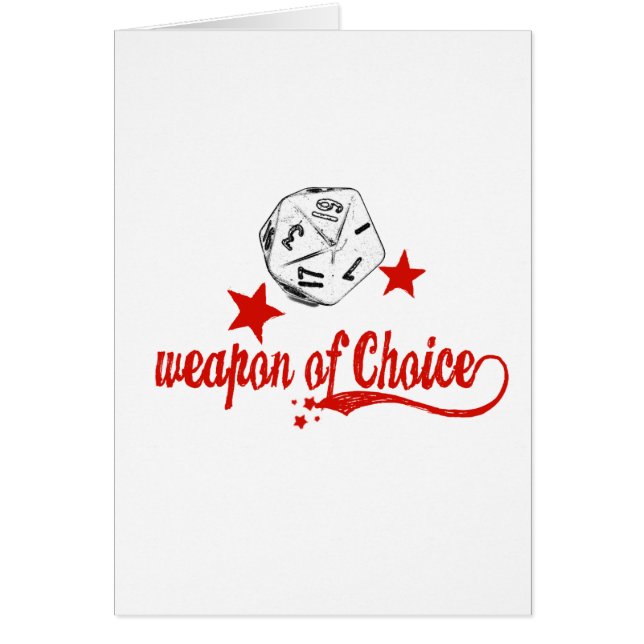 arme de choix (Devant)