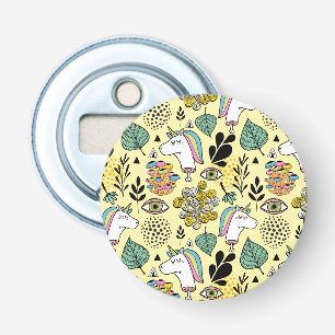 Arme Unicorn Button Flesopener