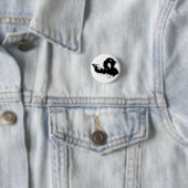 Armed Chimp Badge Ronde Button 3,2 Cm (In situ)