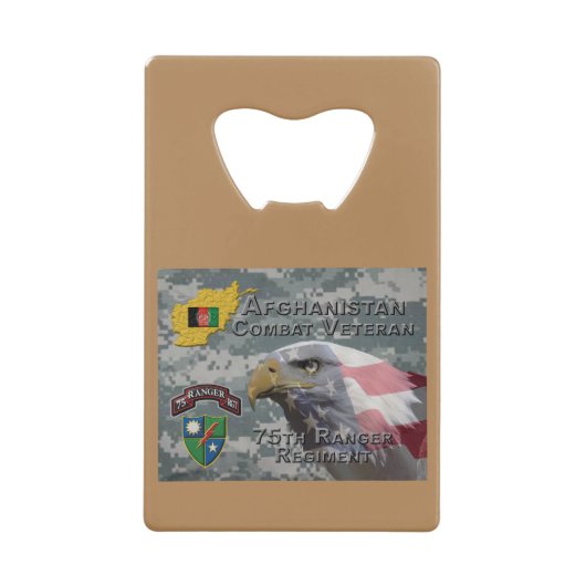 Armée afghane de combat 75e régiment de Rangers (Devant)