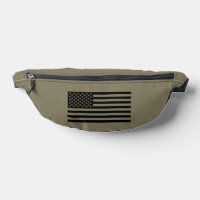 Armée Brown avec drapeau américain