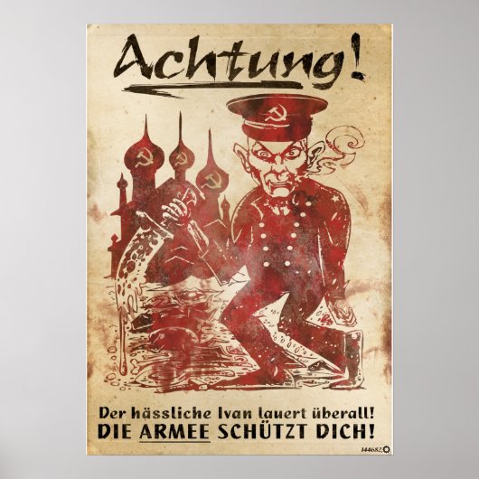 Armee des Stahls - Propaganda Poster (Voorkant)