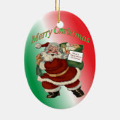 Armée ROTC Monogramme Ornement de Noël (Dos)