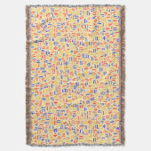 Armeens alfabet deken (Voorkant Verticaal)