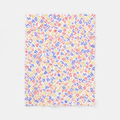 Armeens alfabet fleece deken (Voorkant)