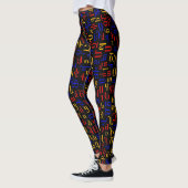 Armeens alfabet leggings (Links)