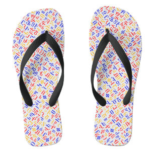 Armeens alfabet teenslippers