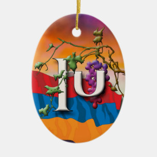 Armeens Alphabet Initialen "Khe" Ornament