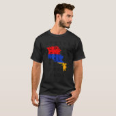 Armeens Alphabet T-shirt (Voorkant volledig)