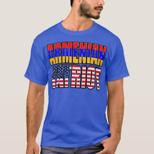 Armeens-Amerikaanse patriot Pride Heritage Flag Gi T-shirt
