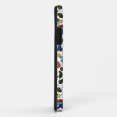 Armeens bloempatroon - Blauw & wit Case-Mate iPhone Case (Achterkant/rechts)