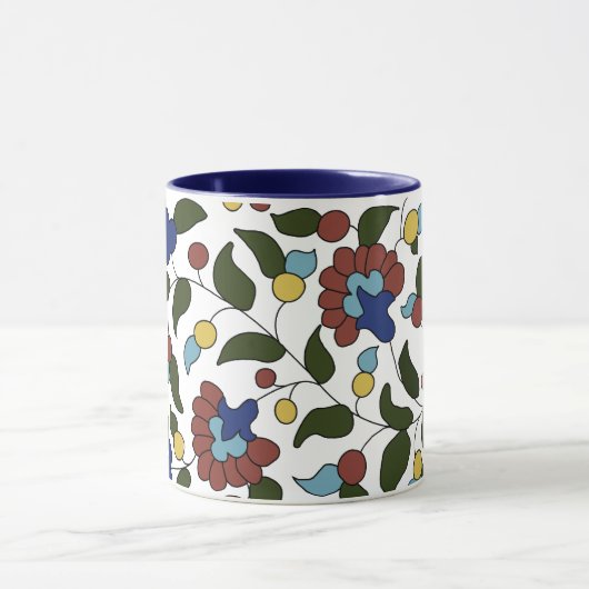 Armeens Floral Pattern Mok (Midden)