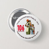 Armeens Genocide Memorial Ronde Button 5,7 Cm (Voorkant /achterkant)