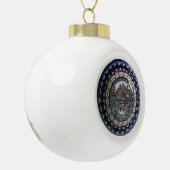 Armeens Jerusalem Keramische Bal Ornament (Links)