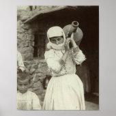 Armeens landmeisje, Yerevan Poster (Voorkant)