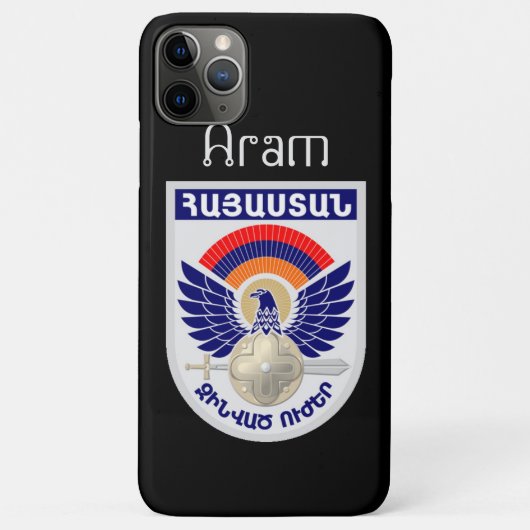 Armeens militair emblem Case-Mate iPhone case (Achterkant)