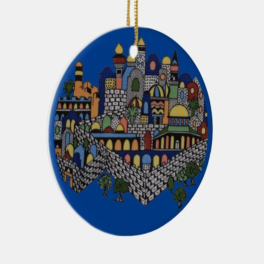 Armeens Ornament van keramisch Jerusalem (Rechts)