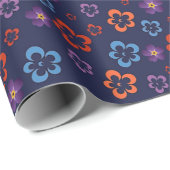 Armeense driekleur harten inpakpapier (Rol Hoek)