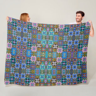 Armeense Folk Art Fleece Blanket Deken