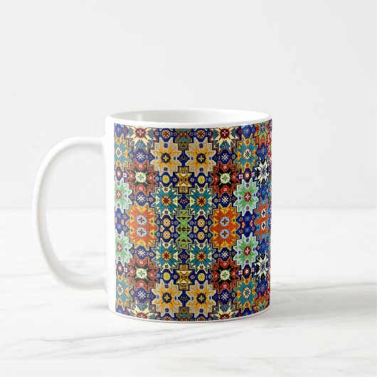 Armeense Folk Art Koffiemok (Links)
