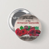 Armeense genocide Button (Voorkant /achterkant)